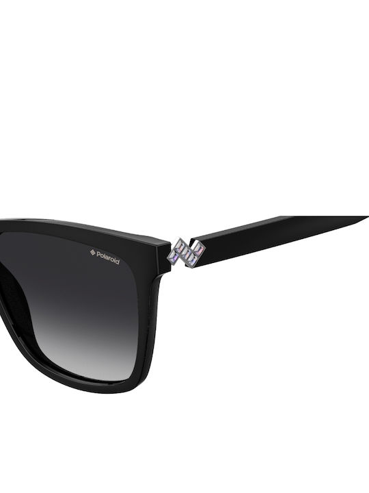 Polaroid Sonnenbrillen mit Schwarz Rahmen und Schwarz Verlaufsfarbe Polarisiert Linse PLD4078/S/X 807/WJ