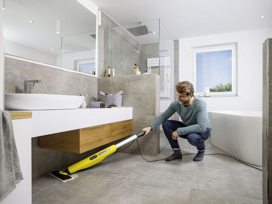 Karcher SC 3 Upright EasyFix Ατμοκαθαριστής Πίεσης 3bar με Κοντάρι