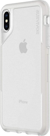Griffin Survivor Endurance Umschlag Rückseite Silikon Transparent (iPhone XS Max)