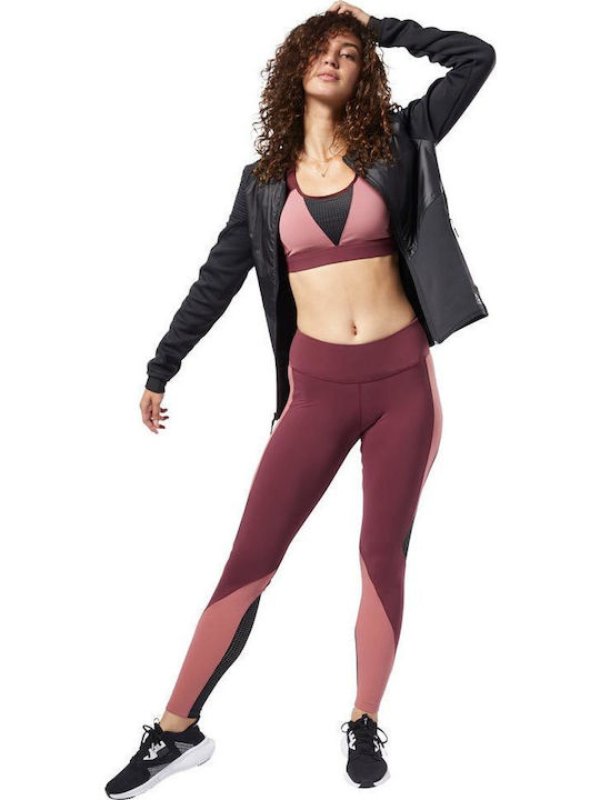 Hero Racer Padded Women's Sports Bra with Light Padding Pink