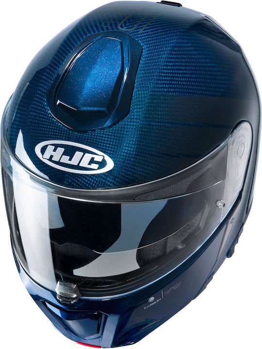 HJC RPHA90s Carbon Flip-Up Helmet with Sun Visor DOT 1470gr Balian KR5086