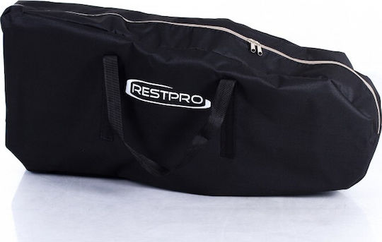 Rest Pro Relax Стол Масаж и Физиотерапия Портативна/Сгъваема Екрю от Метал 135x60см.