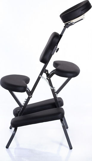 Rest Pro Relax Стол Масаж и Физиотерапия Портативна/Сгъваема Черен от Метал 135x60см.