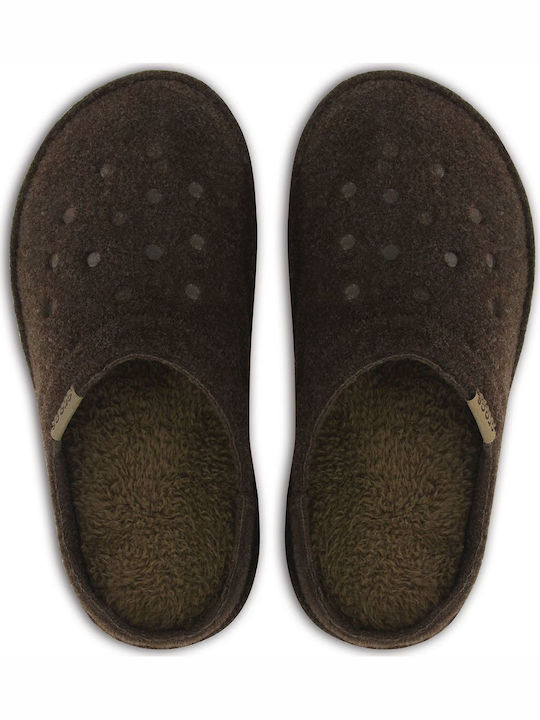 Classic Men's Slipper Espresso/Walnut