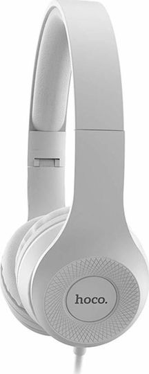 Hoco W21 Graceful Charm Wired On Ear Headphones Gray