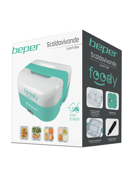 Beper Elektrische Behälter Lunchbox Kunststoff Veraman 1600ml 1Stück