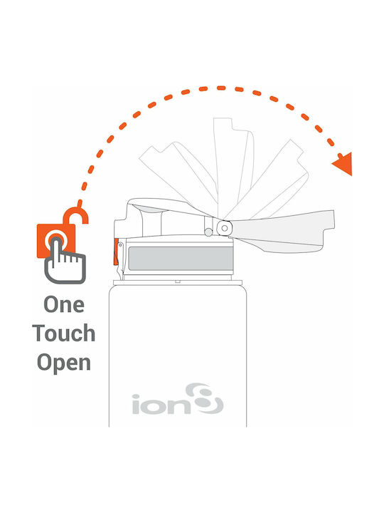 Ion8 Tour Πλαστικό Παγούρι 750ml Ροζ
