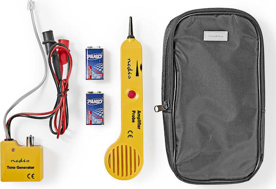 Nedis NWTG100YE Tester Καλωδίων Δικτύου RJ45