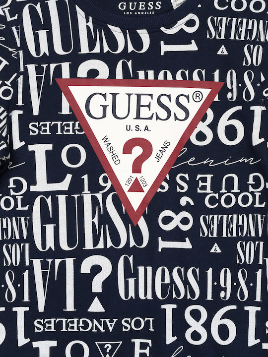 Guess Kids Sweatshirt Navy Blue