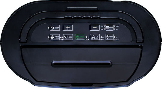 Morris MDP-16300i Αφυγραντήρας με Συμπιεστή και Ιονιστή 16lt Μαύρος