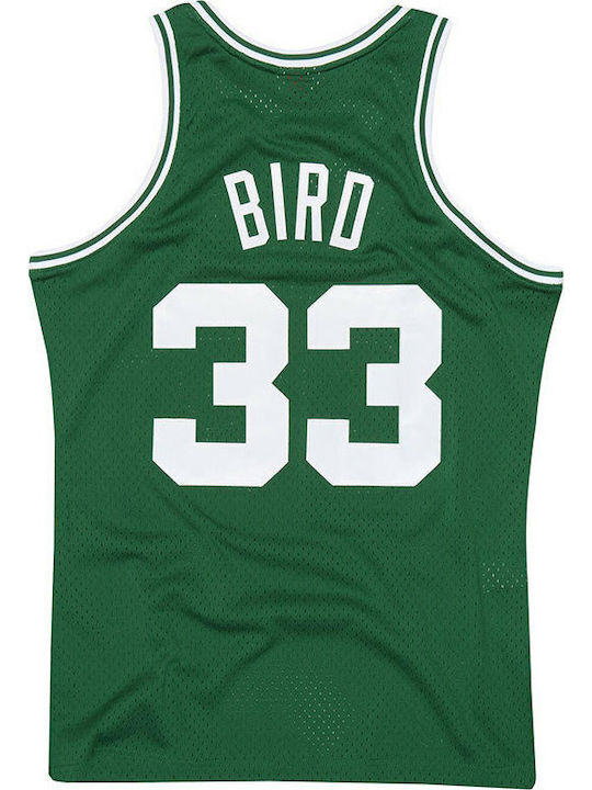 Mitchell & Ness Celtics Bird 33 Jersey Aussehen Basketball