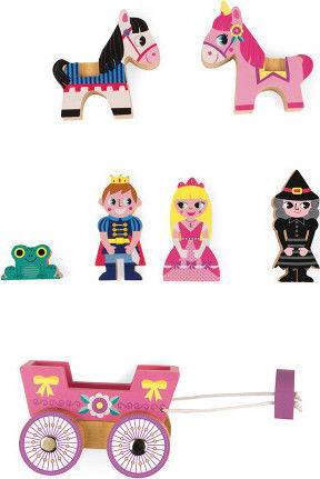 Janod Miniature Novelty Toys Princesses for 3+ Years