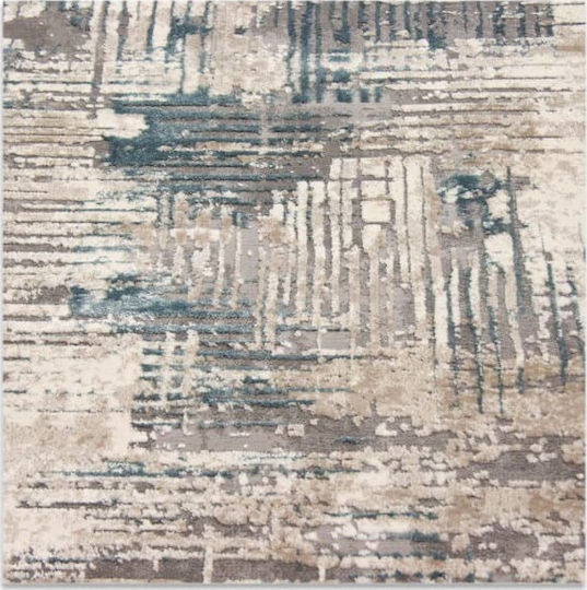 Tzikas Carpets Modern Bedroom Rugs Set Elite Petrol Blue 114-0-355-19290-953 2pcs
