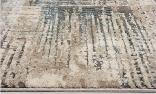 Tzikas Carpets Modern Bedroom Rugs Set Elite Petrol Blue 114-0-355-19290-953 2pcs