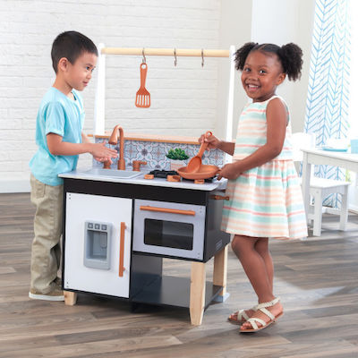 Kidkraft Kids Kitchen Κουζίνα Artisan Island made of Wood for 3+ Years Old 69 cm cm.