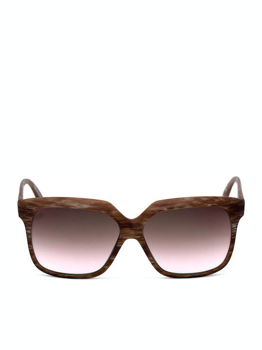 Italia Independent Women's Sunglasses with Brown Plastic Frame 0919.BHS.044