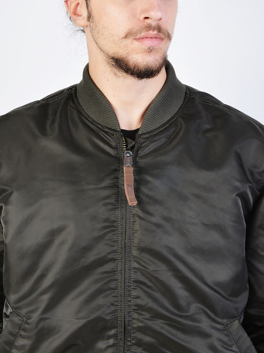 MA-1 VF 59 Мъжко Зимно яке Bomber Black / Olive