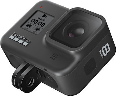 GoPro Hero8 Action Camera 4K Ultra HD με WiFi Μαύρη με Οθόνη 2"