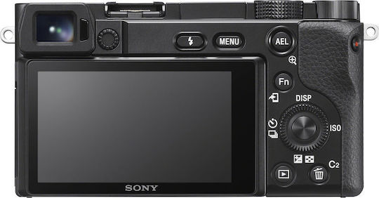 Sony α6100 Mirrorless Camera Kit (E PZ 16-50mm F3.5-5.6 OSS + E 55-210mm F4.5-6.3 OSS) Black