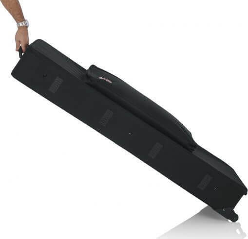 Gator GK-88 Slim Waterproof Suitcase for Key Covers with Padded Black