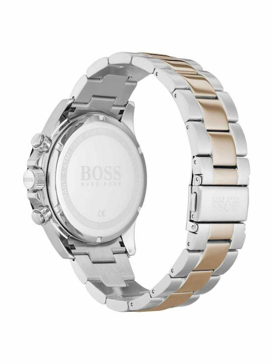 Boss Hero Часовник На Батерия С Метална Гривна