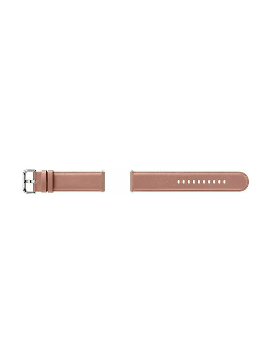 Samsung 20mm Strap Leather Beige (Samsung Gear Sport)