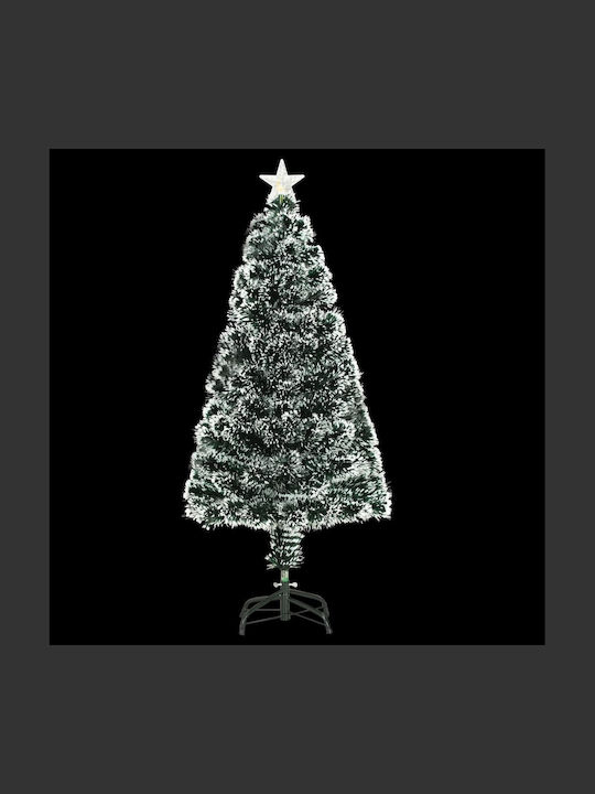 με Βάση/LED Christmas Green Tree with Metallic Base and LED Lighting H120pcs