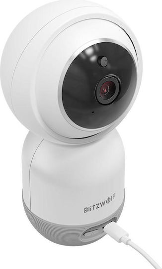 BlitzWolf IP Камера за наблюдение Wi-Fi Full HD 1080p с Двупосочна Комуникация