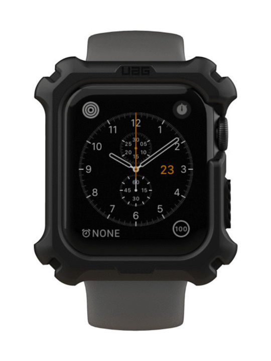 UAG Rugged Armor Πλαστική Θήκη σε Μαύρο χρώμα για το Apple Watch 44mm