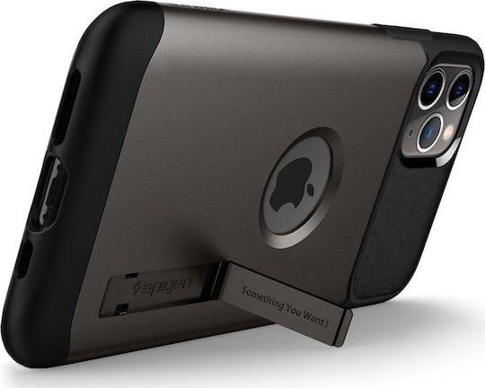 Spigen Slim Armor Back Cover Πλαστικό Γκρι (iPhone 11 Pro)