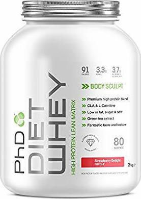 PhD Diet Whey Body Sculpt Whey Protein with Flavor Strawberry Delight 2kg