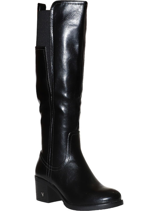Envie Shoes Medium Heel Women's Boots Black