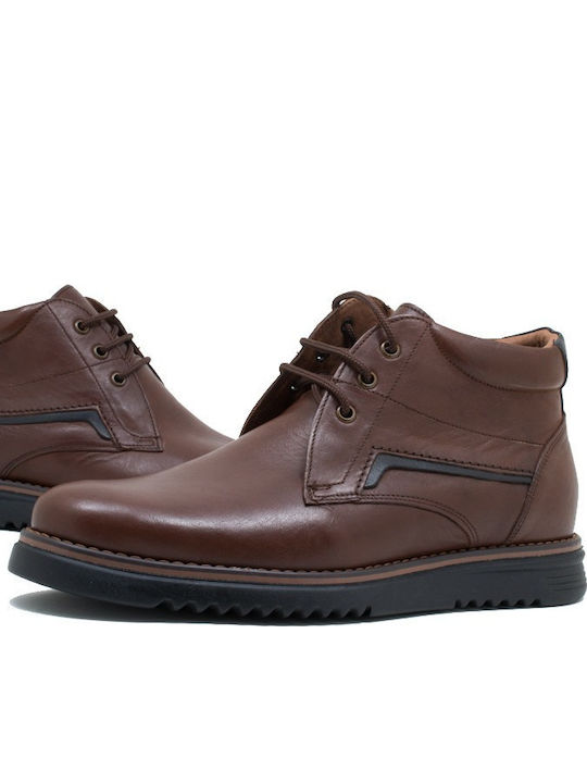 Men's boots BUYBRAND 158K Greek Leather Brown