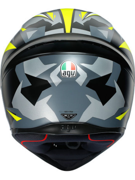 AGV K1 Mir 2018 Motorcycle Helmet Full Face DOT ECE 22.05 1500 gr
