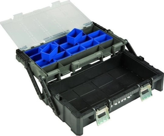 Irimo Hand Tool Case Plastic with Tobacco Case Dimensions: W56xD30xH17cm