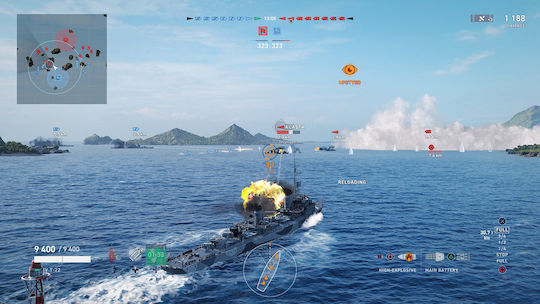 World of Warships: Legends Firepower Deluxe Edition PS4 Game