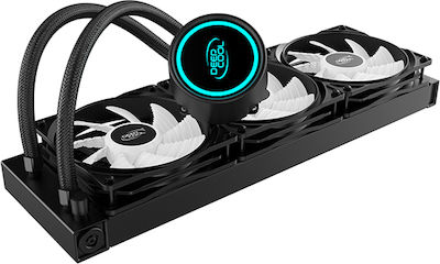 Deepcool GAMMAXX L360 v2 Υδρόψυξη Επεξεργαστή Τριπλού Ανεμιστήρα 120mm για Socket AM4/1200/115x με Μπλε Φωτισμό