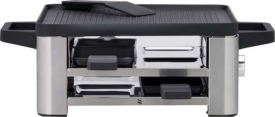 WMF Lono for 4 Επιτραπέζια Ηλεκτρική Ψησταριά Raclette Σχάρας 871W Ανοξείδωτη 36.5x24εκ.