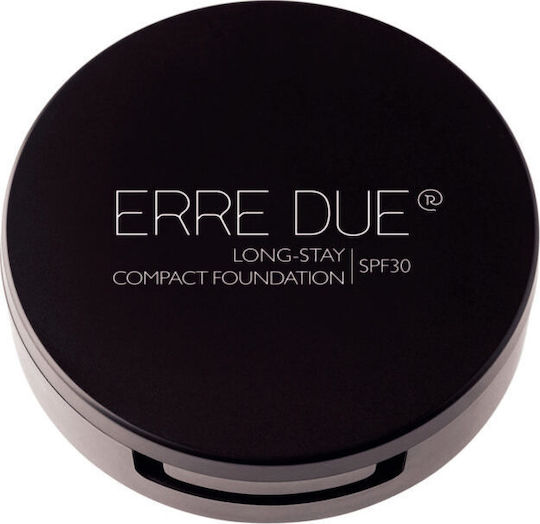 Erre Due Long-Stay Compact Foundation SPF30 604 Spice 9.5gr