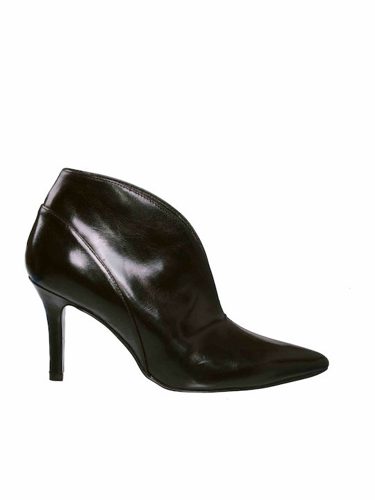 Paola Ferri Women's Patent Leather Ankle Boots Black