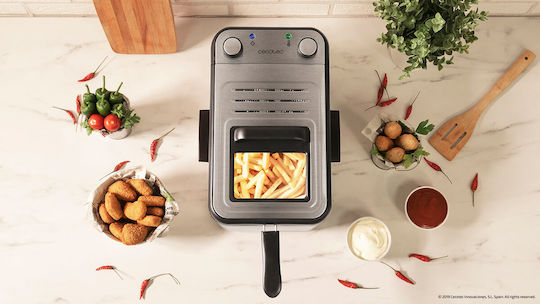 Cecotec Cleanfry Infinity 3000 Deep Fryer 3lt Silver