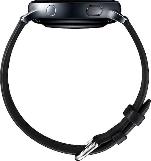 Samsung Galaxy Watch Active2 Stainless Steel 44mm Waterproof with Heart Rate Monitor (Black)