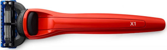 Bolin Webb X1 Cooper Red Razor cu Cap de schimb 5 lame pentru piele sensibilă