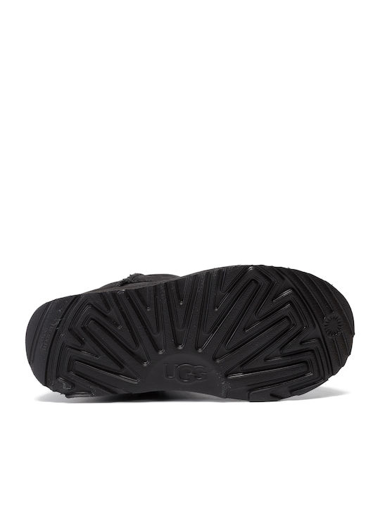Classic Suede Kids Boots Black