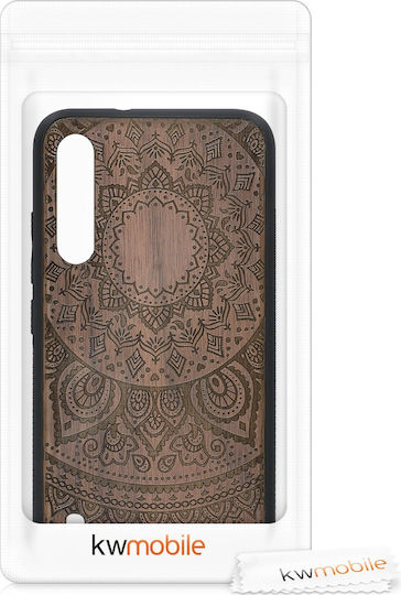 KWmobile Indian Sun Задна корица Дърво Кафяв (Xiaomi Mi A3)