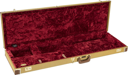Fender Classic Series Impermeabil Valiză Bas cu captuseala Maro