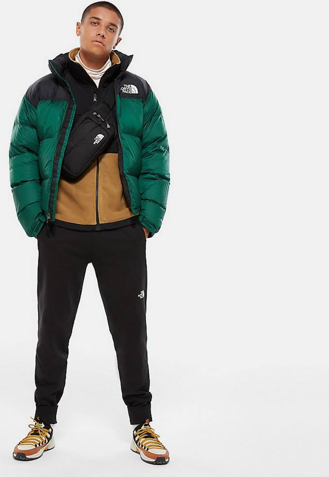 north face 1996 green