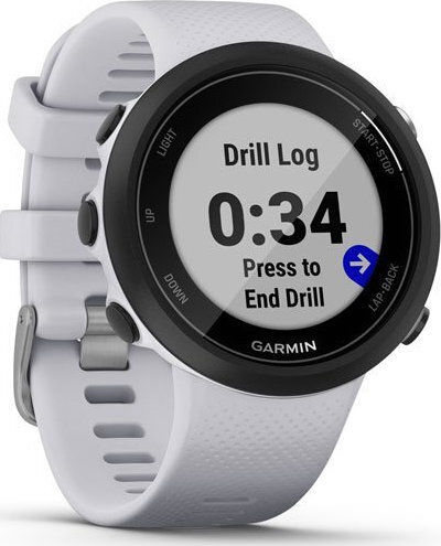 Garmin 42mm Waterproof Smartwatch with Heart Rate Monitor (Whitestone)