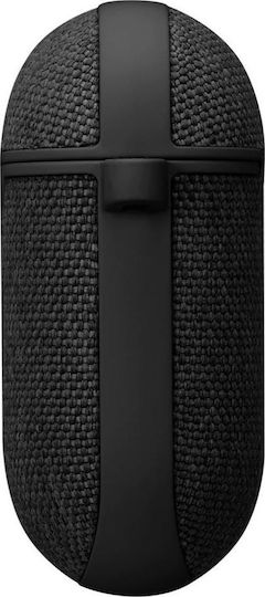Spigen Urban Fit Case Silicone with Hook in Black color for Apple AirPods 1 / AirPods 2