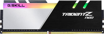 G.Skill Trident Z Neo 32GB DDR4 RAM με 4 Modules (4x8GB) και Ταχύτητα 3600 για Desktop